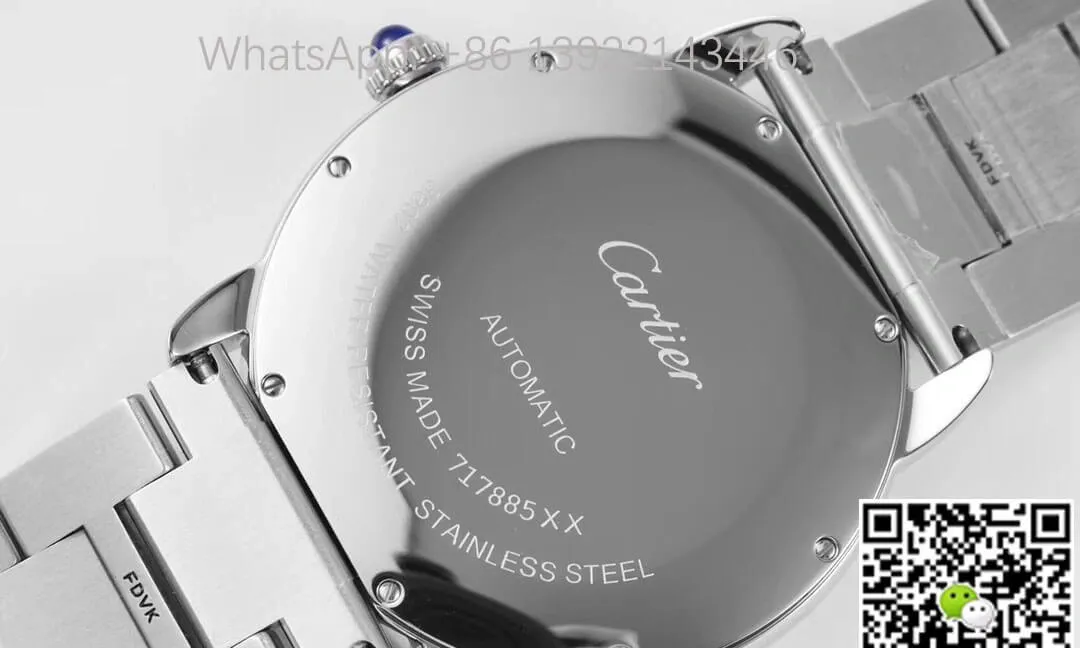 RONDE DE CARTIER WSRN0023 AF Factory 1:1 Best Edition Replica Watch Silver Strap