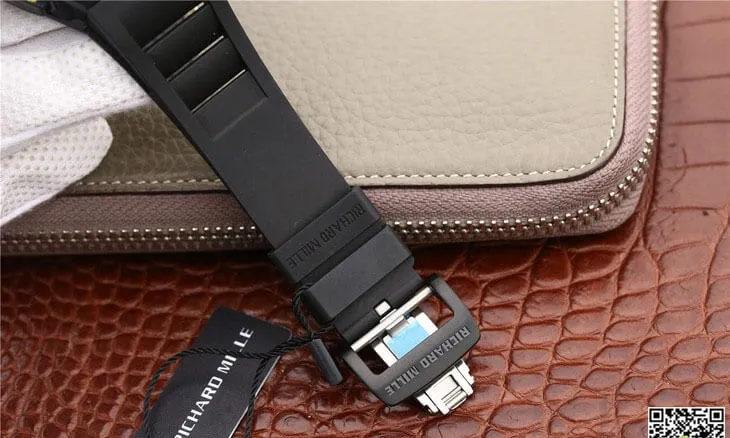 Richard Mille RM-011 KV Factory 1:1 Best Edition Replica Watch Black Case