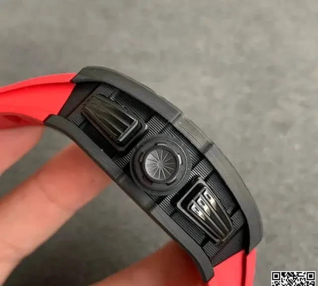 Richard Mille RM-011 KV Factory 1:1 Best Edition Replica Watch V2 Black Case