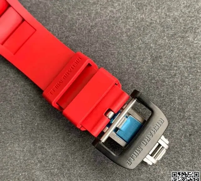 Richard Mille RM-011 KV Factory 1:1 Best Edition Replica Watch V2 Black Case