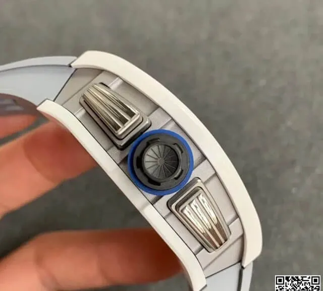 Richard Mille RM-011 KV Factory 1:1 Best Edition Replica Watch White Ceramic Case