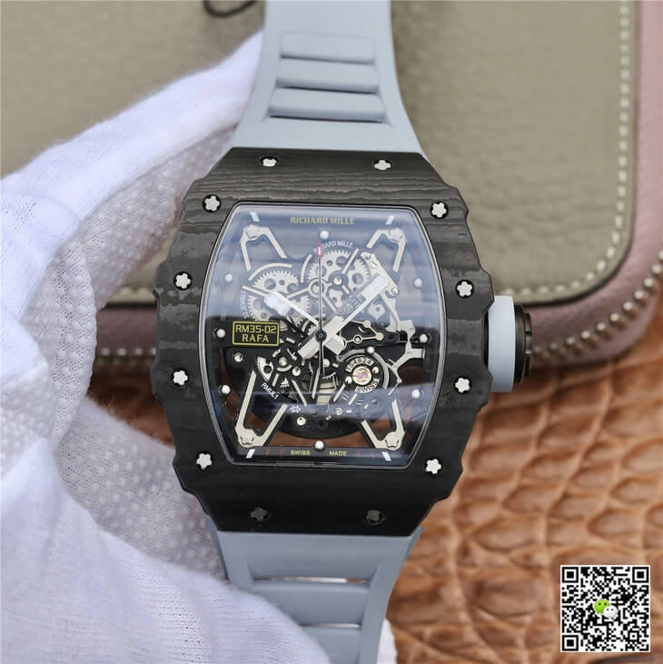 Richard Mille RM-035 KV Factory 1:1 Best Edition Replica Watch Rubber Strap