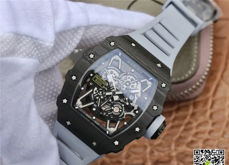Richard Mille RM-035 KV Factory 1:1 Best Edition Replica Watch Rubber Strap