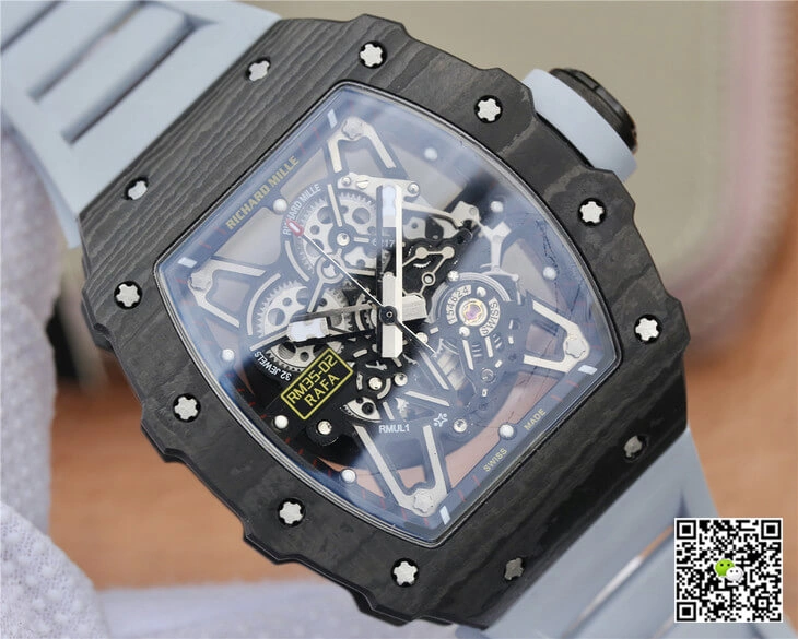 Richard Mille RM-035 KV Factory 1:1 Best Edition Replica Watch Rubber Strap