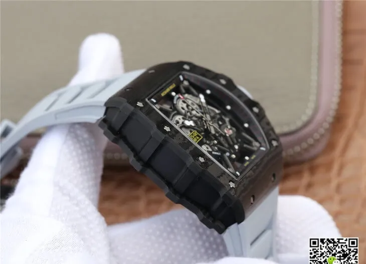 Richard Mille RM-035 KV Factory 1:1 Best Edition Replica Watch Rubber Strap