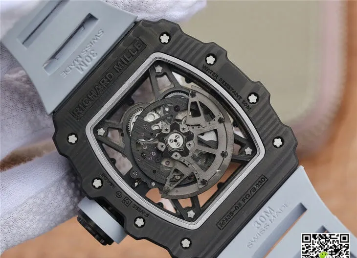 Richard Mille RM-035 KV Factory 1:1 Best Edition Replica Watch Rubber Strap