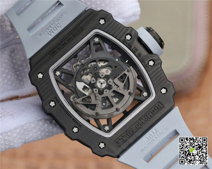 Richard Mille RM-035 KV Factory 1:1 Best Edition Replica Watch Rubber Strap