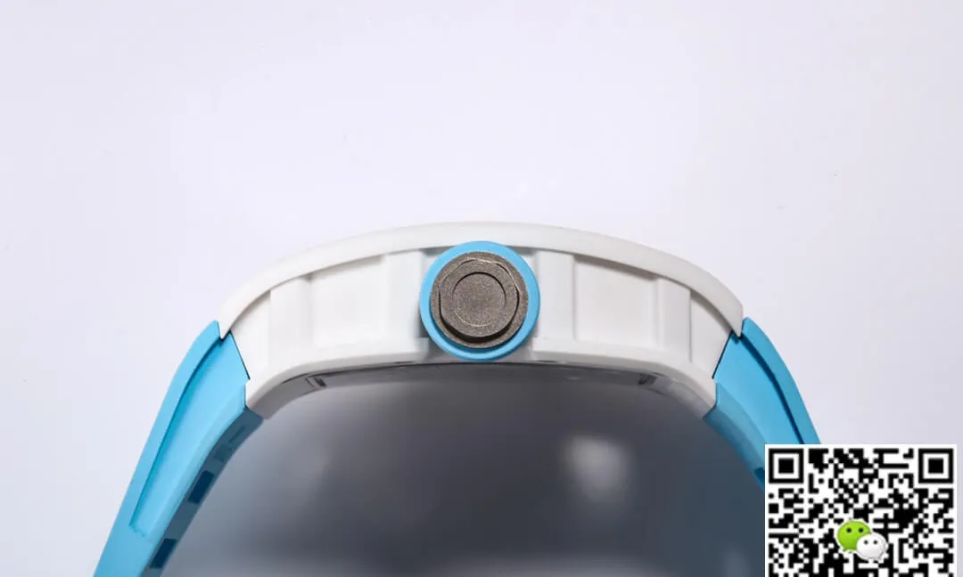 Richard Mille RM-055 BBR Factory 1:1 Best Edition Replica Watch Blue Strap