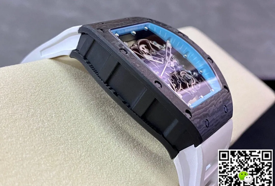 Richard Mille RM-055 BBR Factory 1:1 Best Edition Replica Watch Carbon Fiber Case