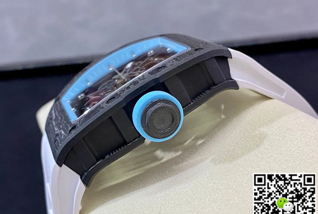 Richard Mille RM-055 BBR Factory 1:1 Best Edition Replica Watch Carbon Fiber Case