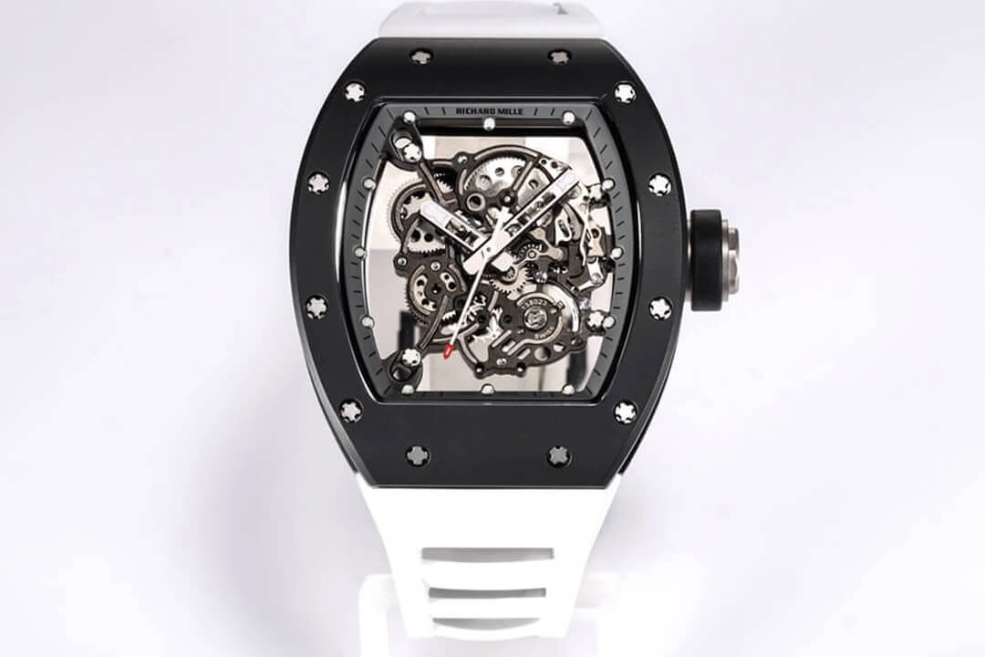 Richard Mille RM-055 BBR Factory 1:1 Best Edition Replica Watch Ceramic Case