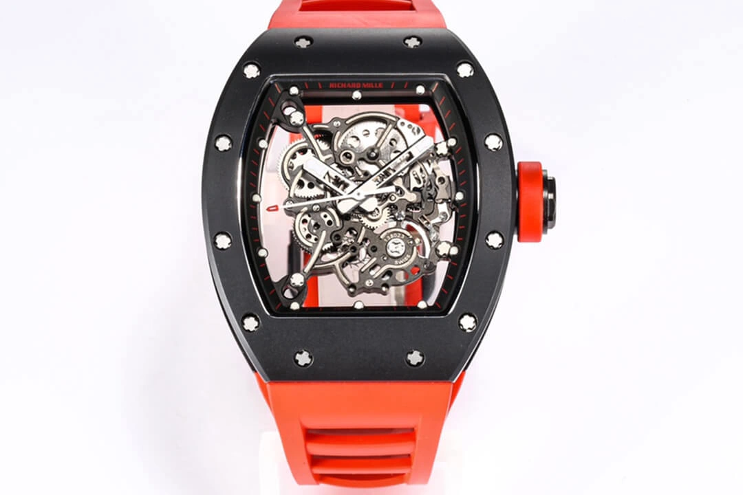 Richard Mille RM-055 BBR Factory 1:1 Best Edition Replica Watch Ceramic Case