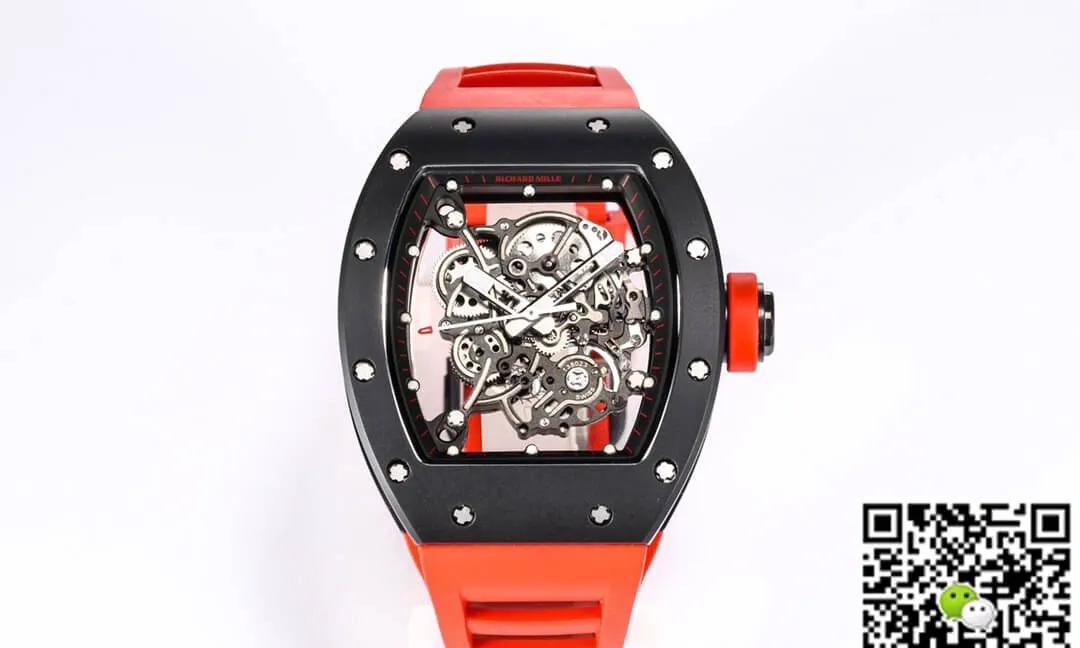 Richard Mille RM-055 BBR Factory 1:1 Best Edition Replica Watch Ceramic Case