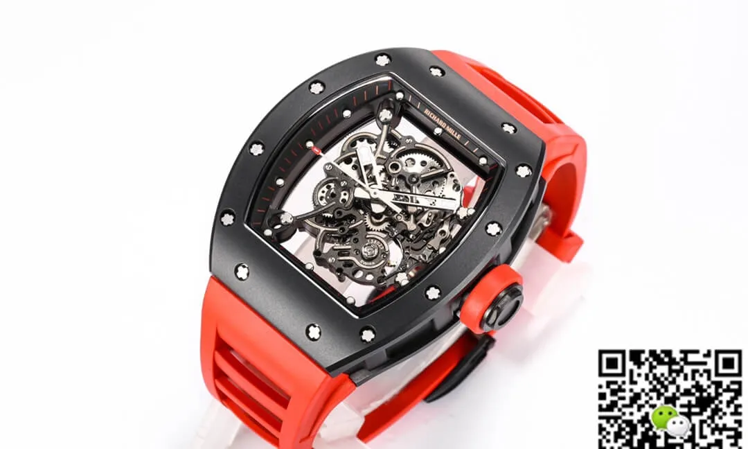 Richard Mille RM-055 BBR Factory 1:1 Best Edition Replica Watch Ceramic Case
