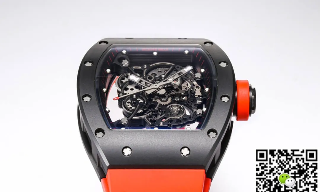 Richard Mille RM-055 BBR Factory 1:1 Best Edition Replica Watch Ceramic Case