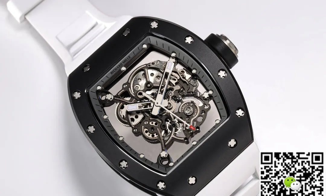 Richard Mille RM-055 BBR Factory 1:1 Best Edition Replica Watch Ceramic Case