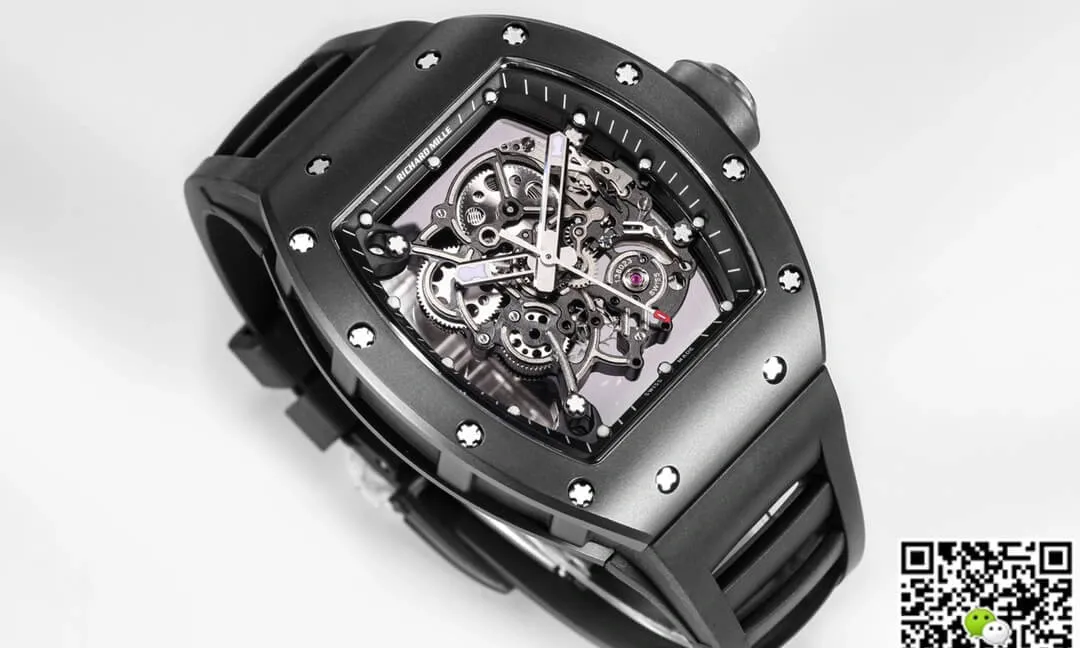 Richard Mille RM-055 BBR Factory 1:1 Best Edition Replica Watch Ceramic Dial