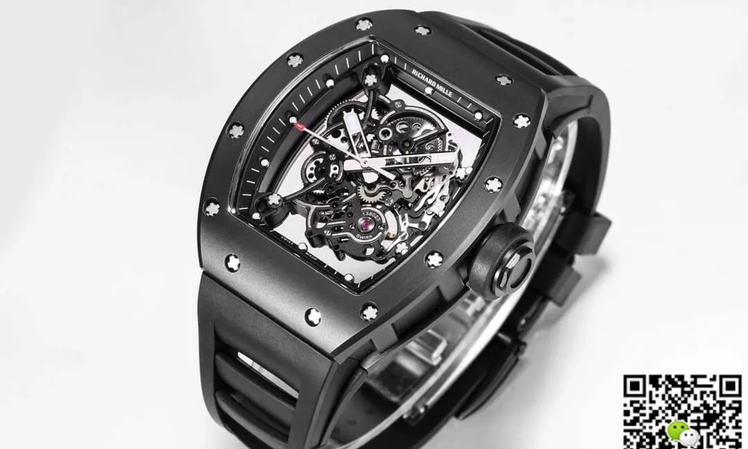 Richard Mille RM-055 BBR Factory 1:1 Best Edition Replica Watch Ceramic Dial