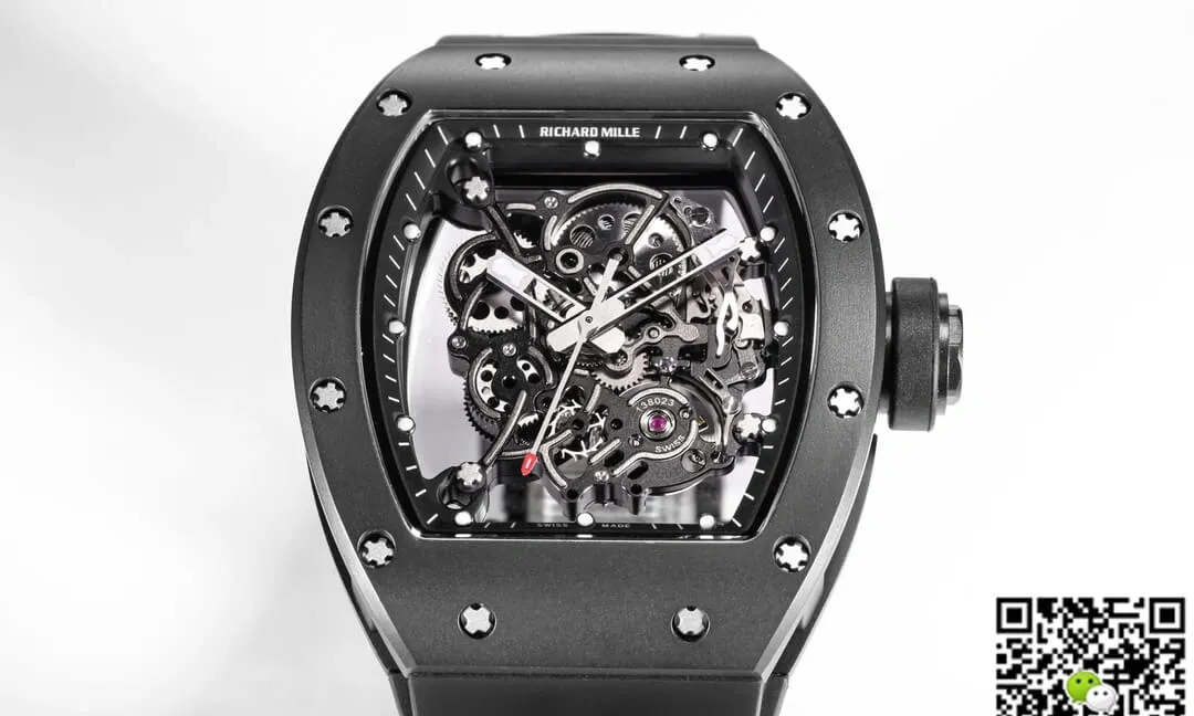 Richard Mille RM-055 BBR Factory 1:1 Best Edition Replica Watch Ceramic Dial