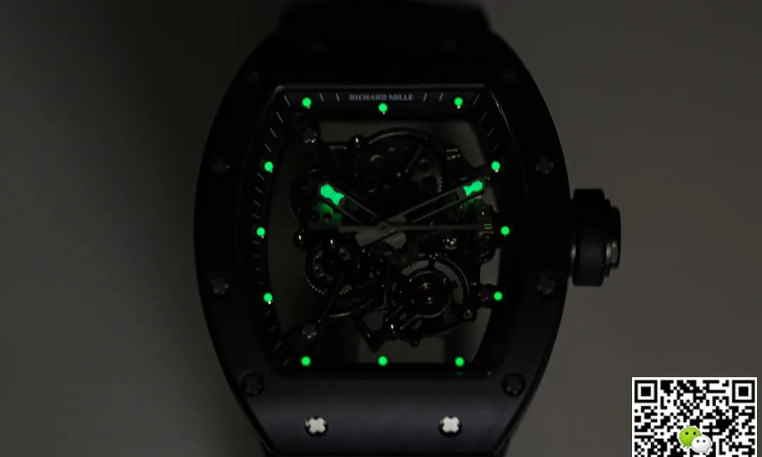 Richard Mille RM-055 BBR Factory 1:1 Best Edition Replica Watch Ceramic Dial