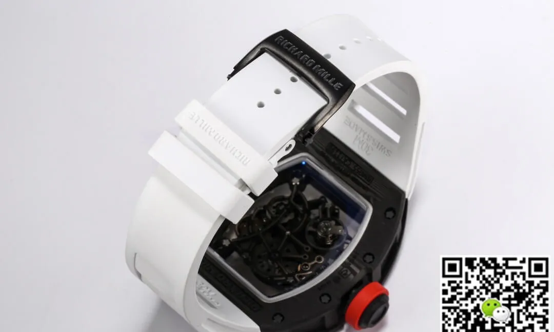 Richard Mille RM-055 BBR Factory 1:1 Best Edition Replica Watch Rubber Strap
