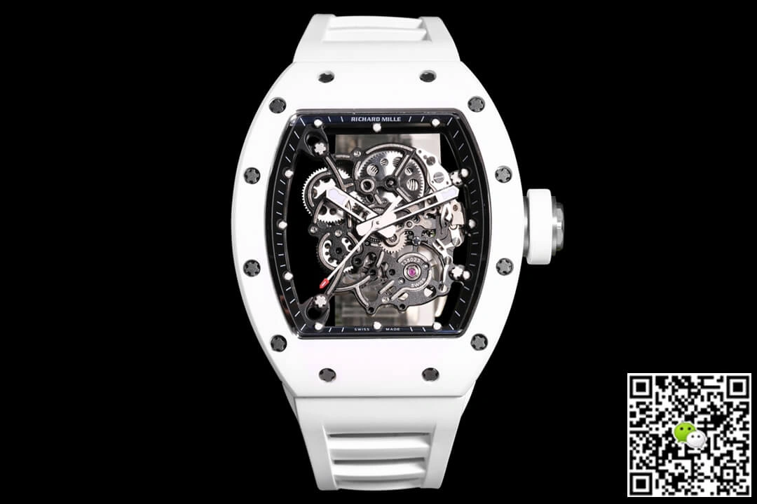 Richard Mille RM-055 BBR Factory 1:1 Best Edition Replica Watch Skeleton Dial