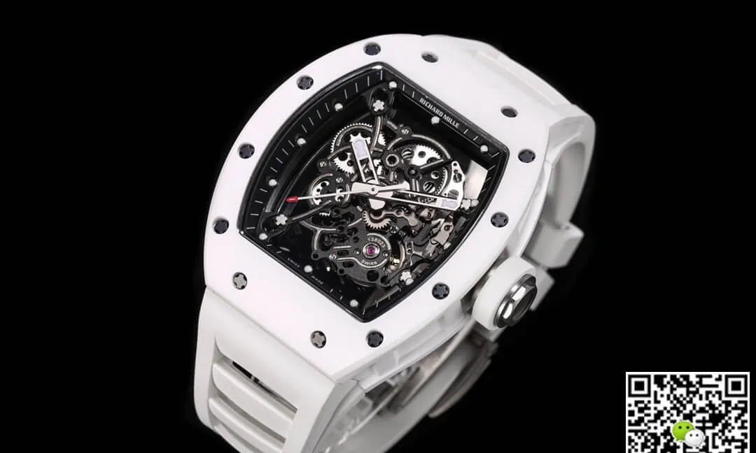 Richard Mille RM-055 BBR Factory 1:1 Best Edition Replica Watch Skeleton Dial