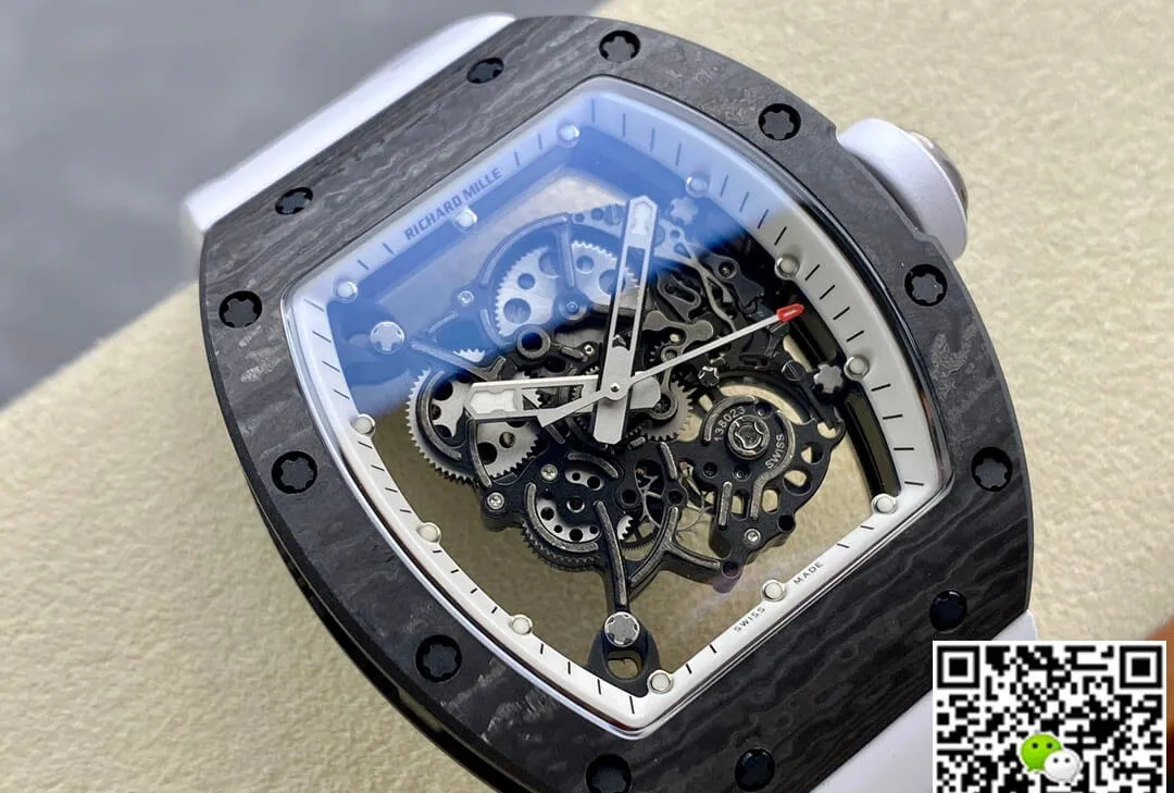 Richard Mille RM-055 BBR Factory 1:1 Best Edition Replica Watch Skeleton Dial