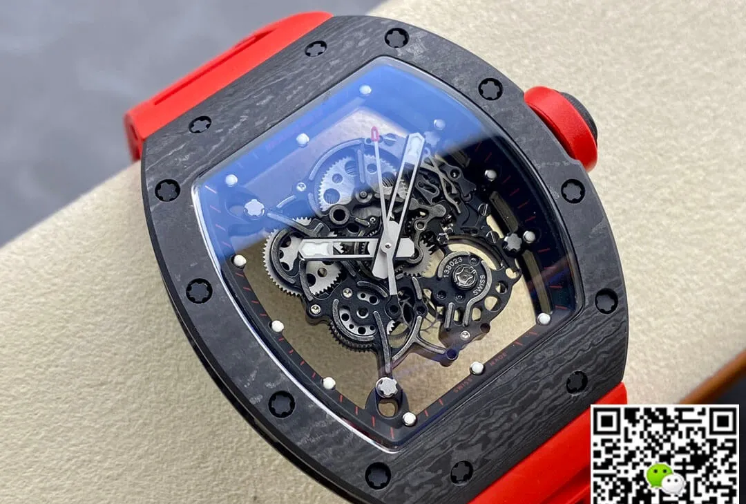 Richard Mille RM-055 BBR Factory 1:1 Best Edition Replica Watch Skeleton Dial