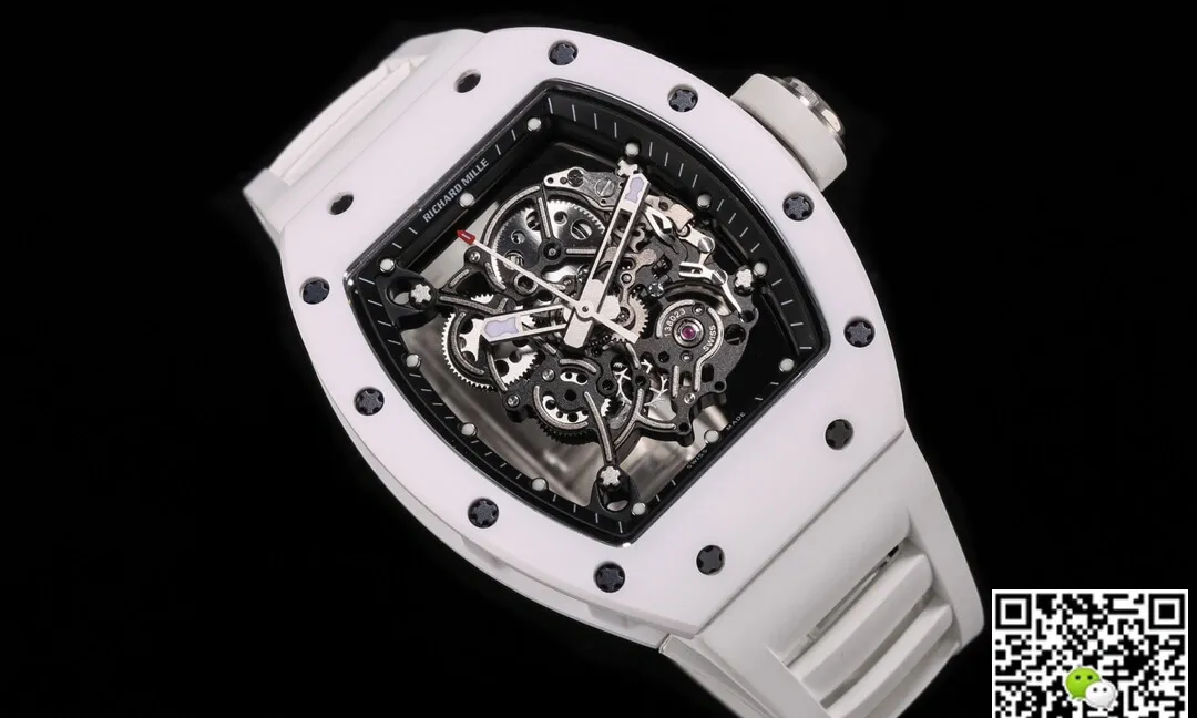 Richard Mille RM-055 BBR Factory 1:1 Best Edition Replica Watch Skeleton Dial