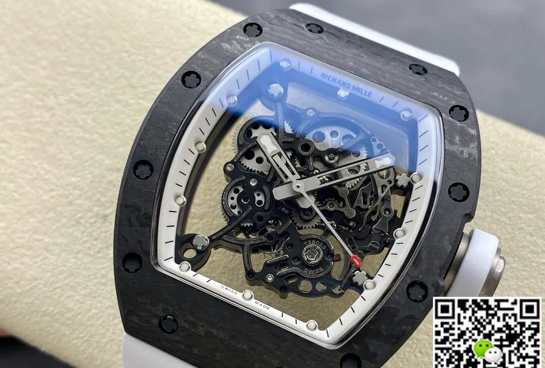 Richard Mille RM-055 BBR Factory 1:1 Best Edition Replica Watch Skeleton Dial