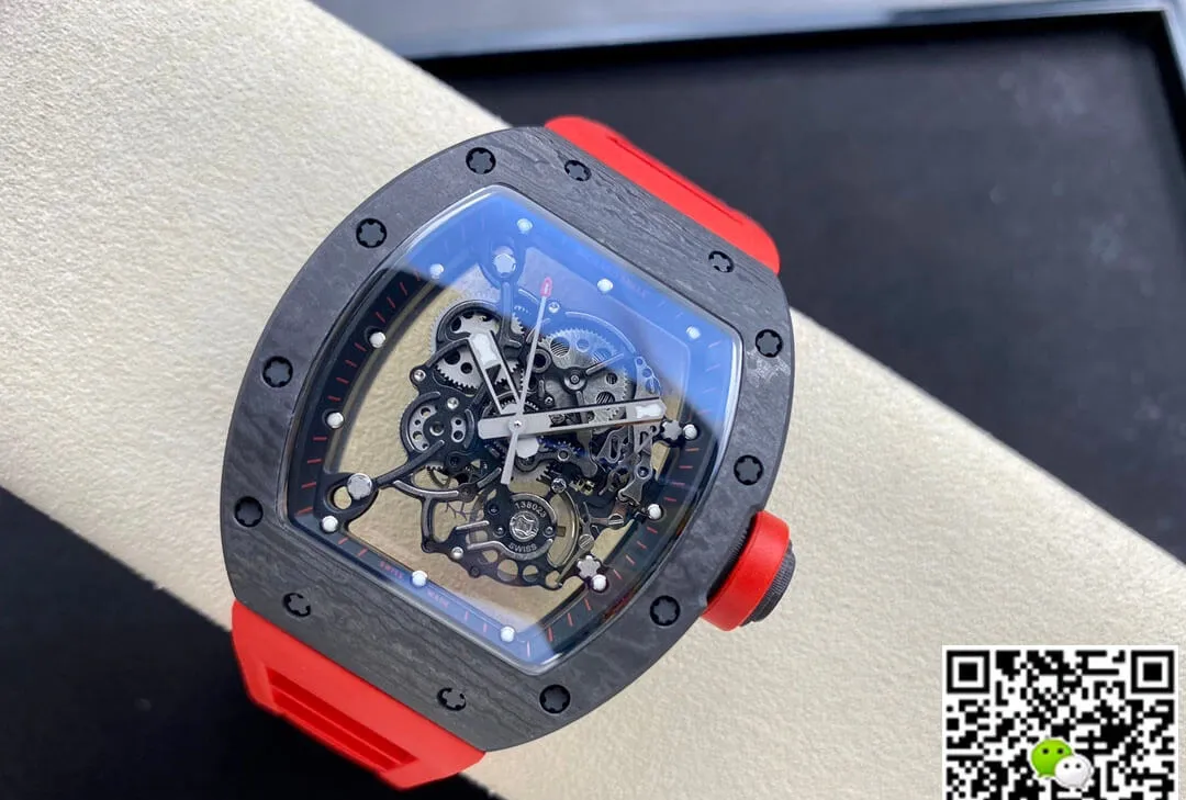 Richard Mille RM-055 BBR Factory 1:1 Best Edition Replica Watch Skeleton Dial