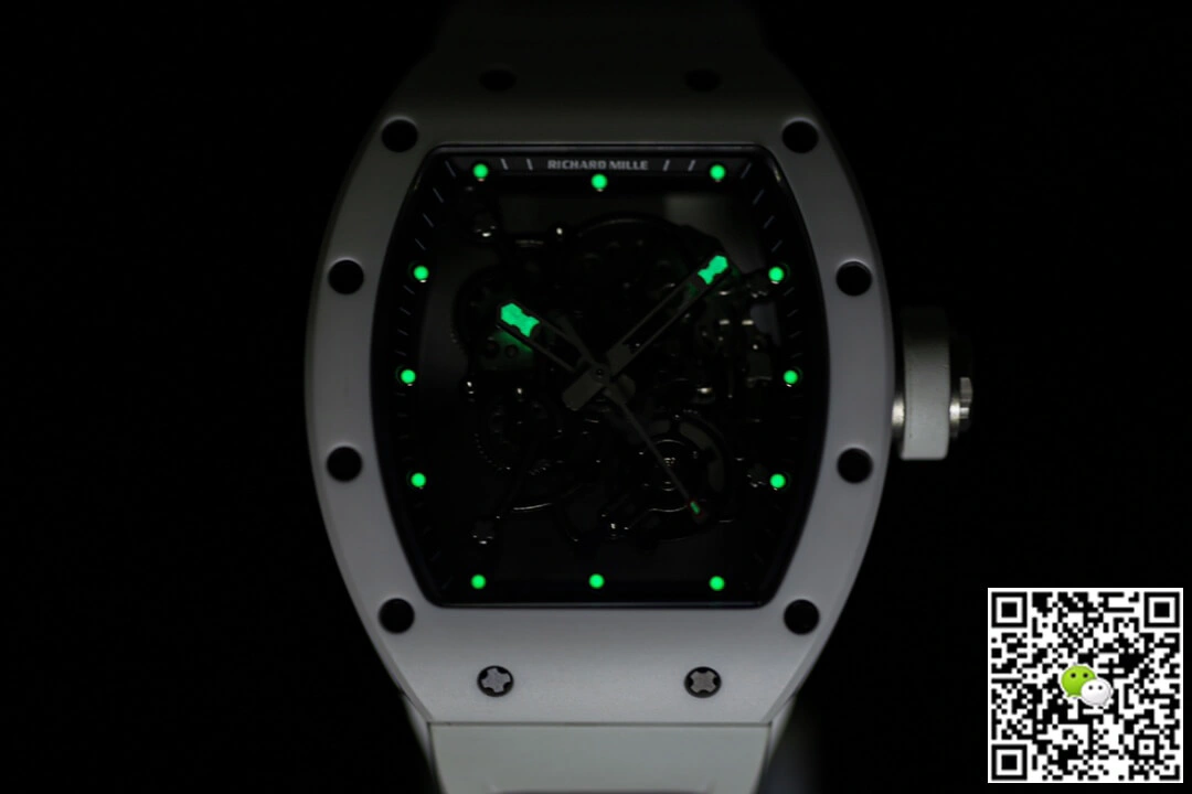 Richard Mille RM-055 BBR Factory 1:1 Best Edition Replica Watch Skeleton Dial