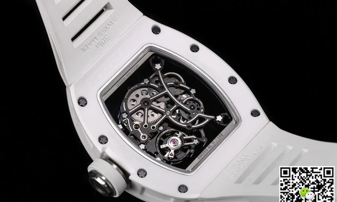 Richard Mille RM-055 BBR Factory 1:1 Best Edition Replica Watch Skeleton Dial