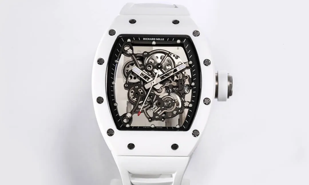 Richard Mille RM-055 BBR Factory 1:1 Best Edition Replica Watch V2 Ceramic Case