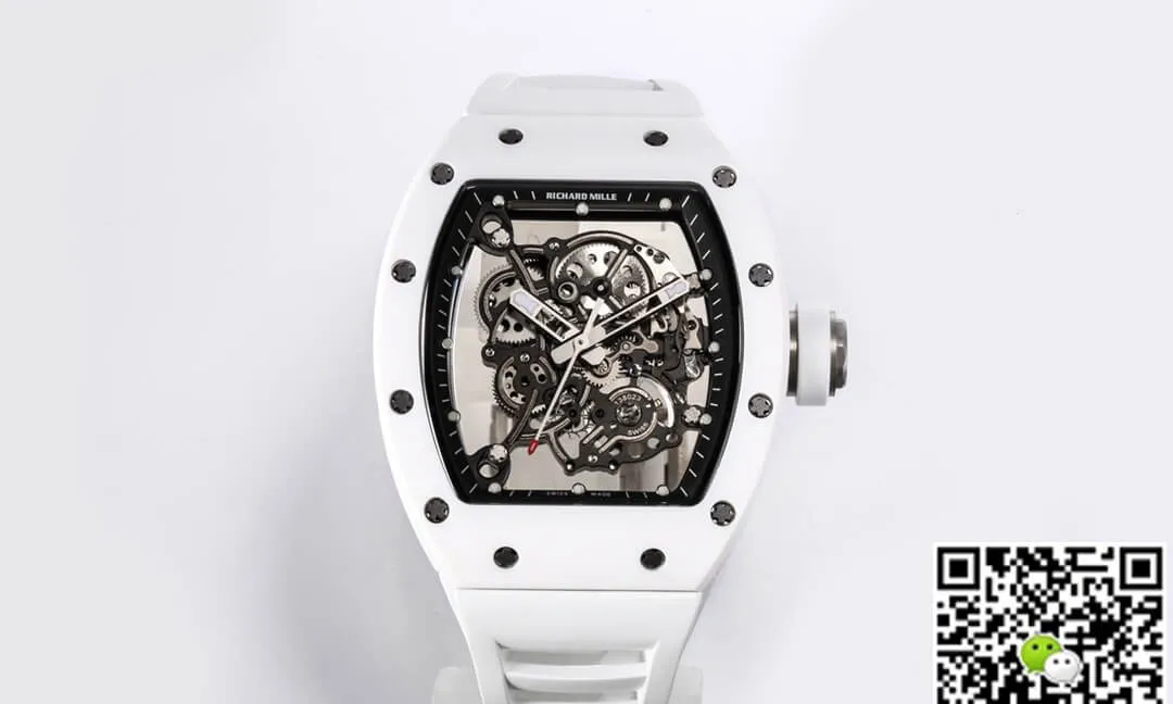 Richard Mille RM-055 BBR Factory 1:1 Best Edition Replica Watch V2 Ceramic Case