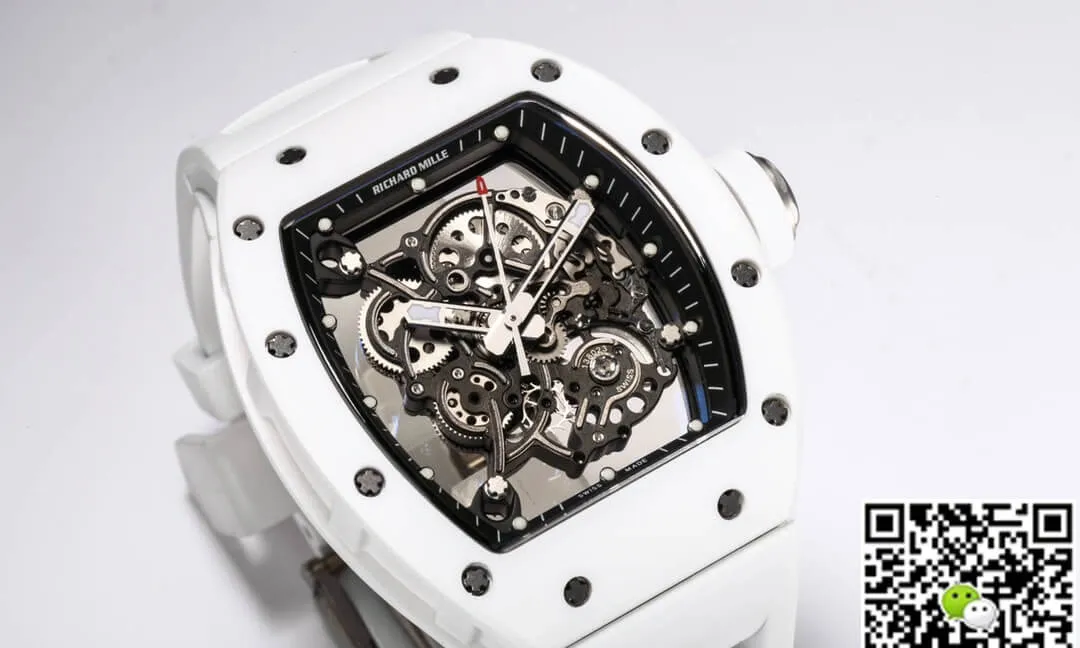 Richard Mille RM-055 BBR Factory 1:1 Best Edition Replica Watch V2 Ceramic Case