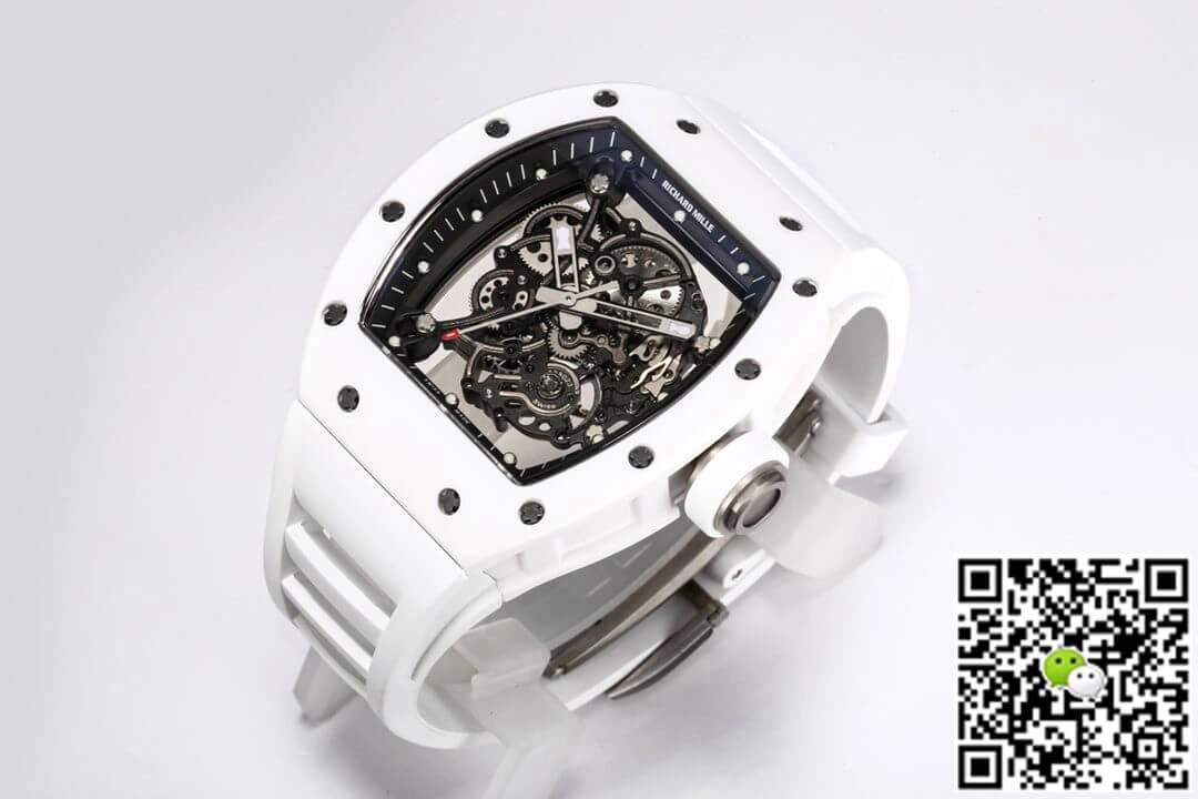 Richard Mille RM-055 BBR Factory 1:1 Best Edition Replica Watch V2 Ceramic Case