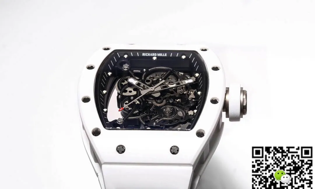 Richard Mille RM-055 BBR Factory 1:1 Best Edition Replica Watch V2 Ceramic Case