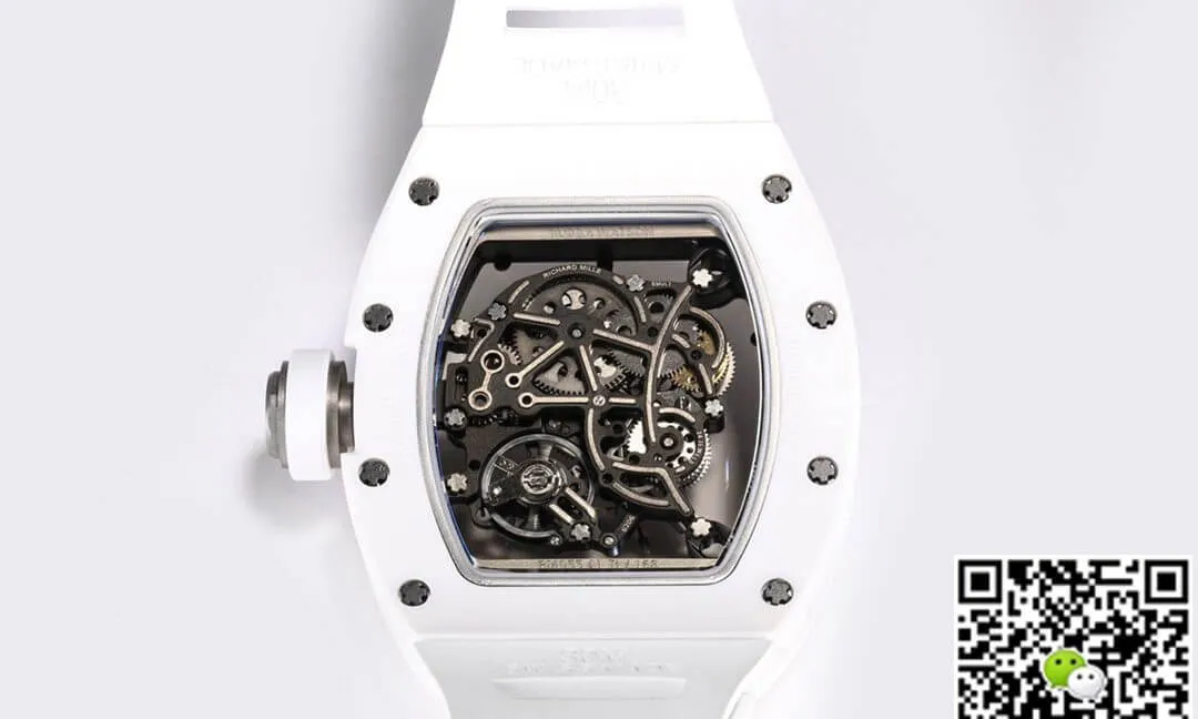 Richard Mille RM-055 BBR Factory 1:1 Best Edition Replica Watch V2 Ceramic Case