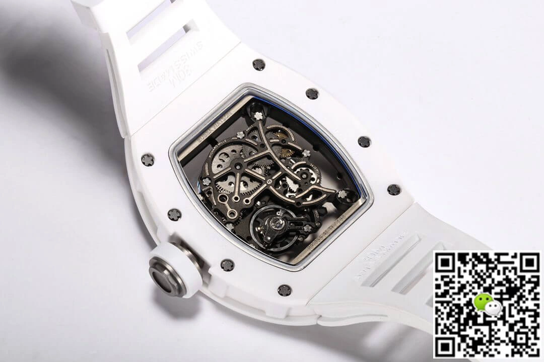 Richard Mille RM-055 BBR Factory 1:1 Best Edition Replica Watch V2 Ceramic Case