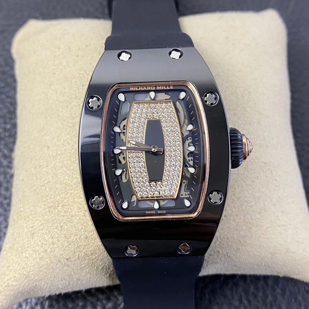 Richard Mille RM 07-01 RM Factory 1:1 Best Edition Replica Watch Black Strap