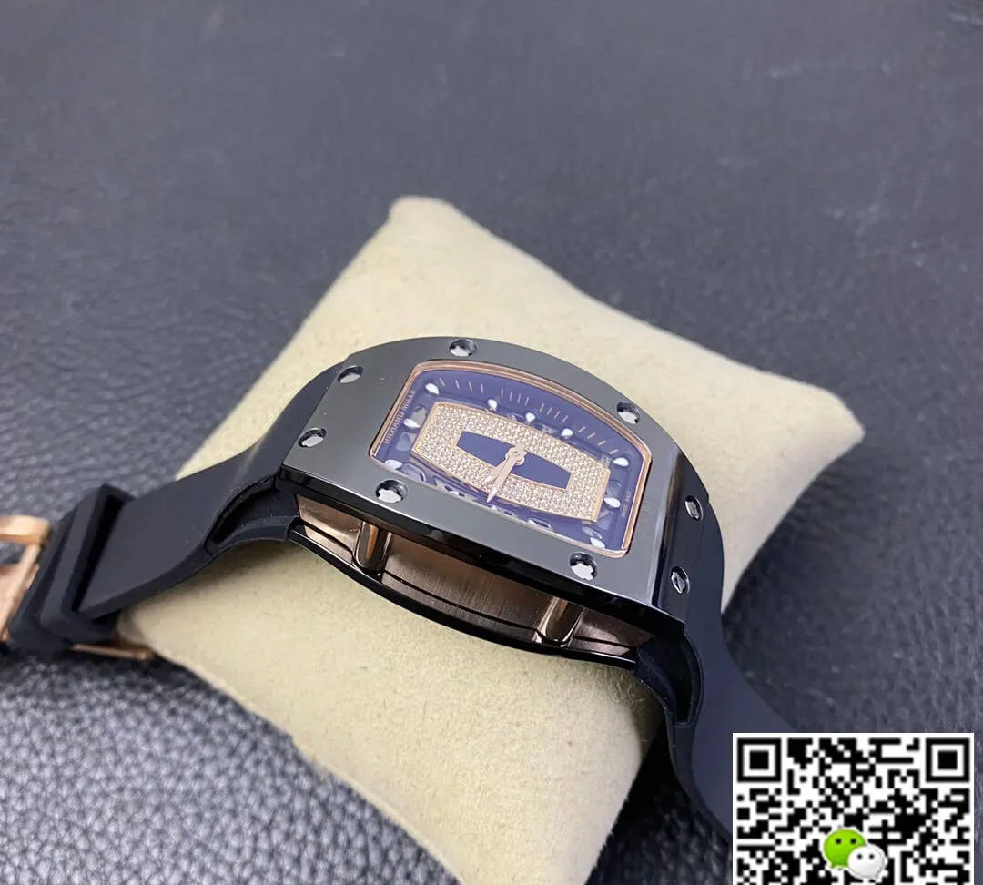 Richard Mille RM 07-01 RM Factory 1:1 Best Edition Replica Watch Black Strap