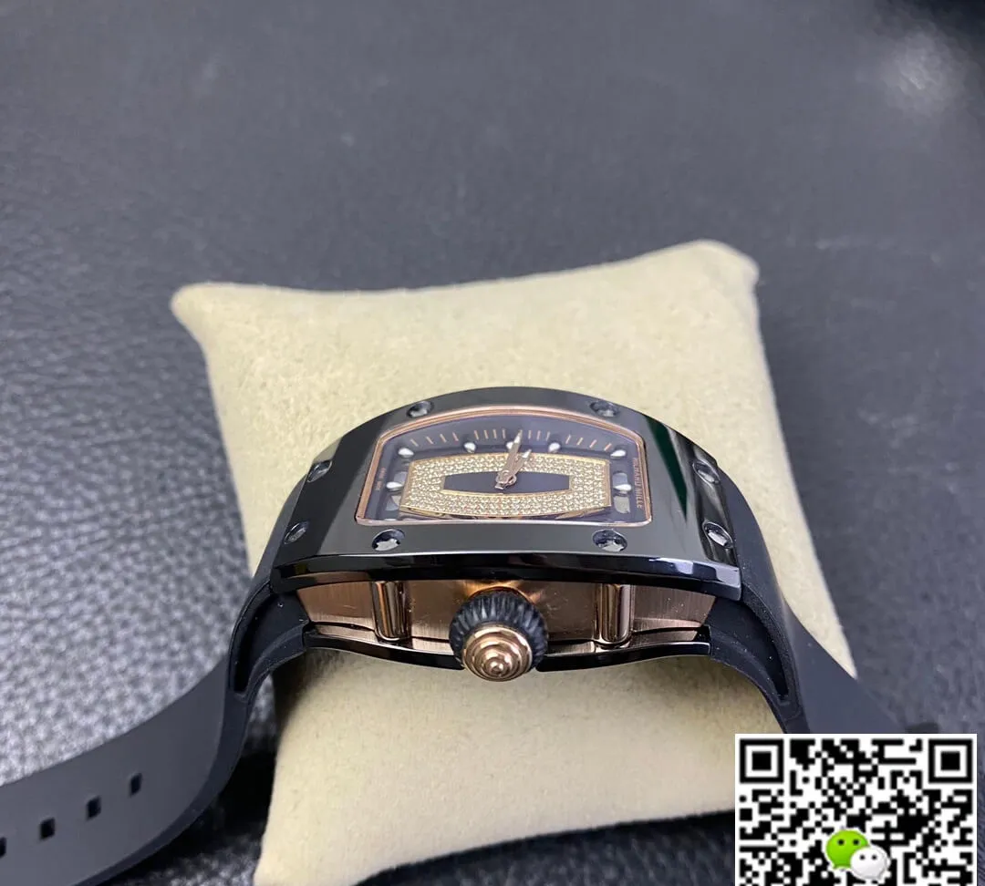 Richard Mille RM 07-01 RM Factory 1:1 Best Edition Replica Watch Black Strap