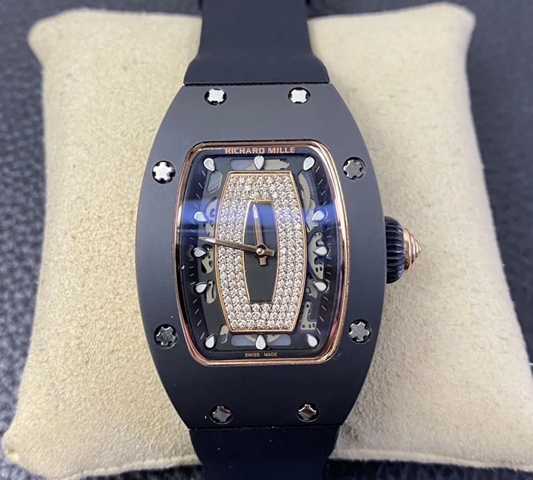 Richard Mille RM 07-01 RM Factory 1:1 Best Edition Replica Watch Rubber Strap
