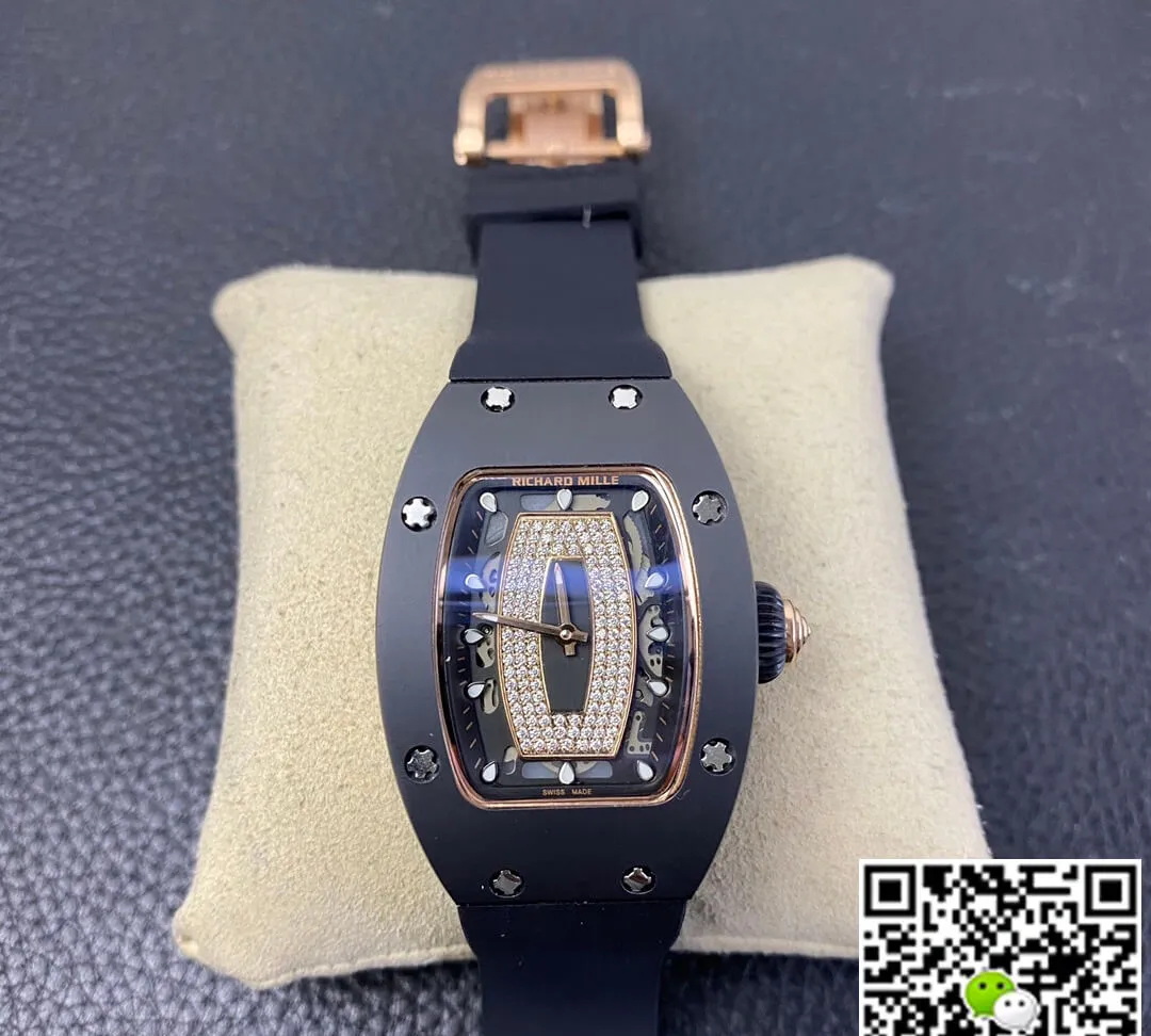 Richard Mille RM 07-01 RM Factory 1:1 Best Edition Replica Watch Rubber Strap