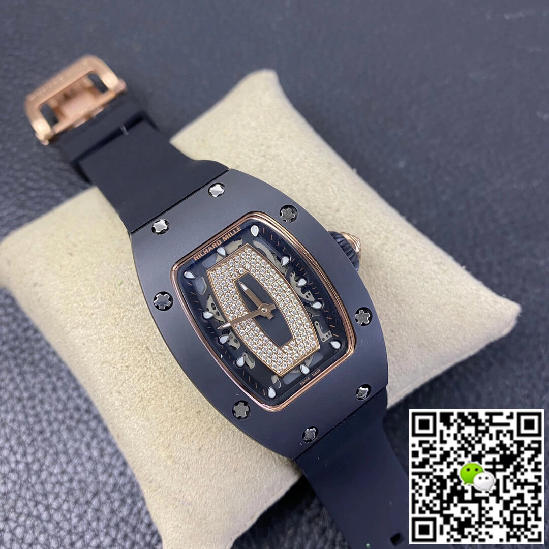 Richard Mille RM 07-01 RM Factory 1:1 Best Edition Replica Watch Rubber Strap