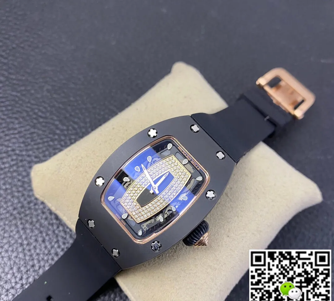 Richard Mille RM 07-01 RM Factory 1:1 Best Edition Replica Watch Rubber Strap
