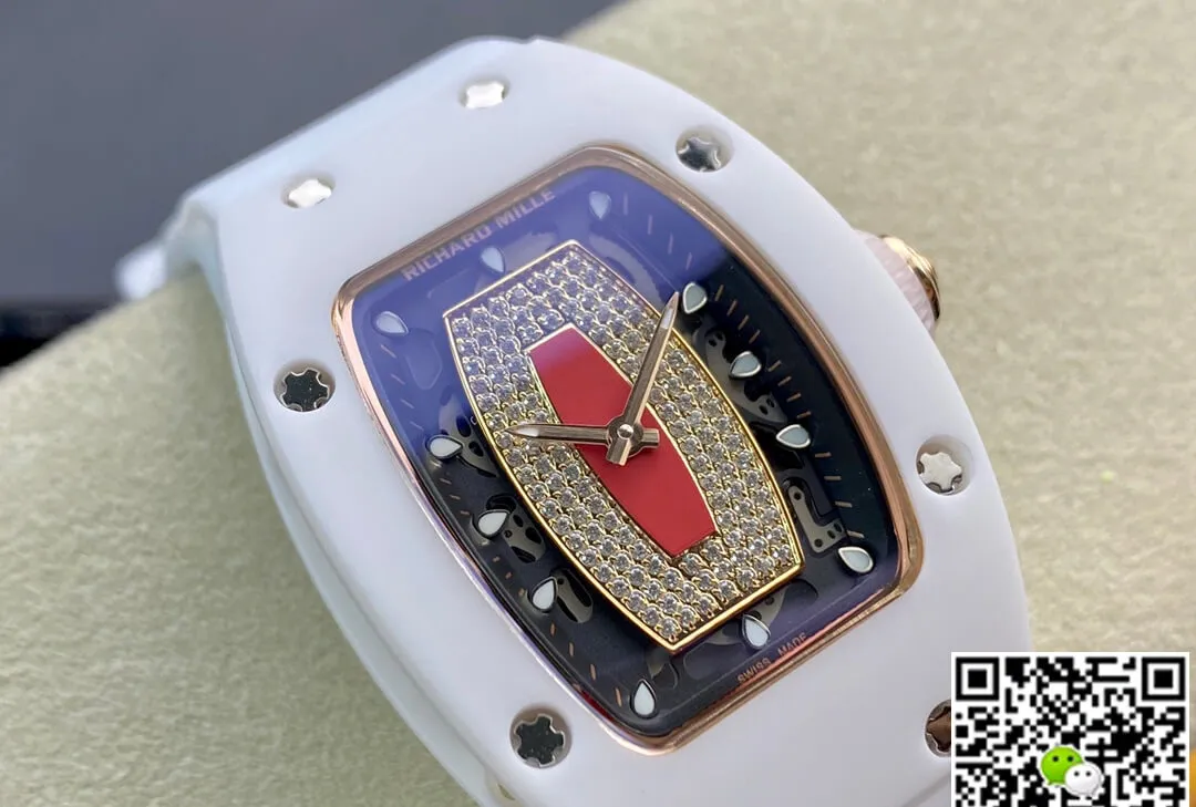 Richard Mille RM 07-01 RM Factory 1:1 Best Edition Replica Watch White Case