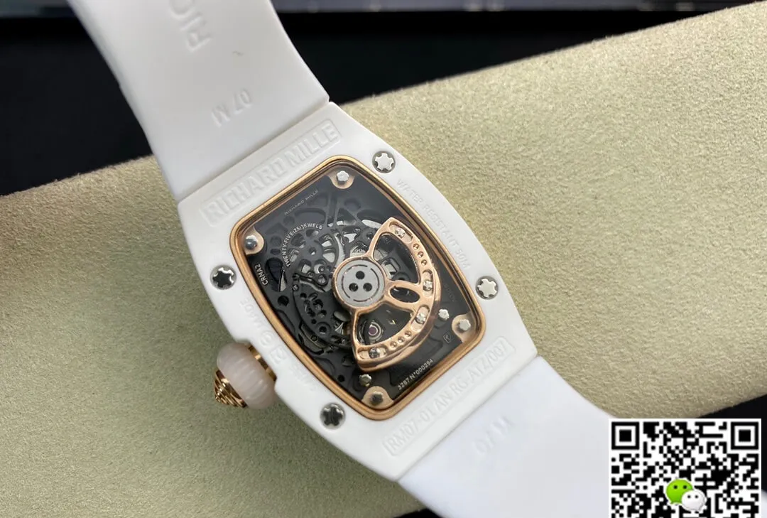 Richard Mille RM 07-01 RM Factory 1:1 Best Edition Replica Watch White Case